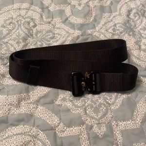 Fairwin black tactical belt rigger belt hiking belt